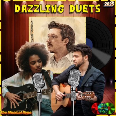 Morgan Wallen & Tate McRae, What I Want: Dazzling Duets No. 2 (2025) [📷: Brent Faulkner / The Musical Hype; Big Loud; cottonbro studio, Sachith Ravishka Kodikara from Pexels; AcatXIo, andresilva5, OpenClipart-Vectors from Pixabay]