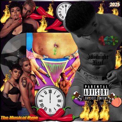 Neila, Erotic: Midnight Heat 🕛 🔥 No. 48 (2025) [📷: Brent Faulkner / The Musical Hype; Neila / MajorStage Music, LLC; Francesco Ungaro, Hasan Muneer, Natan, Tazz Vaughn from Pexels; AcatXlo, Aristal Branson, Clker-Free-Vector-Images from Pixabay]