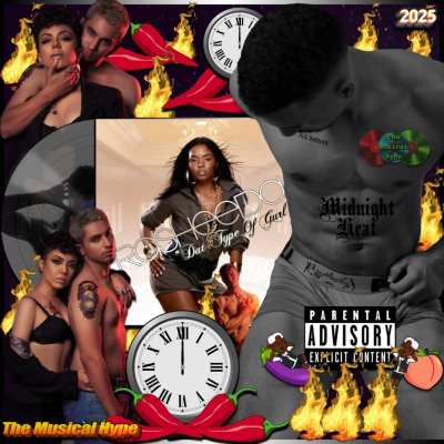 Rasheeda, My Bubble Gum: Midnight Heat 🕛 🔥 No. 46 (2025) [📷: Brent Faulkner / The Musical Hype; 1900 Unknown At Takeon; Francesco Ungaro, Hasan Muneer, Natan, Tazz Vaughn from Pexels; AcatXlo, Aristal Branson, Clker-Free-Vector-Images from Pixabay]