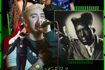 Tyler, The Creator, Take Your Mask Off: Bangerz N Bopz 🔥 No. 45 (2025) [📷: Brent Faulkner / The Musical Hype; Columbia; Bigshow Lamar Campton, Daniel Duarte, Eduardo López from Pexels; AcatXIo, djexpectations, OpenClipart-Vectors, Thai Zeo from Pixabay]
